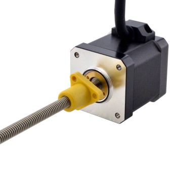 Motor lineal Acme externo NEMA 17 2.5A 48mm Cable de tornillo de pila 1.27mm(0.05")