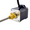 Motor lineal Acme externo NEMA 17 2.5A 48mm Cable de tornillo de pila 12.7mm(0.5)