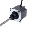Nema 23 Externo 51mm Pila 0,9A Cable 8mm(0.31496") Longitud 150mm - 23E20S0904MB2-150RS | StepperOnline