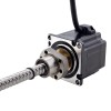 NEMA 23 Motor lineal de tornillo de bola externo 3.0A 56mm Cable de tornillo de pila 5mm(0.1969)