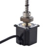 NEMA 23 Motor lineal de tornillo de bola externo 3.0A 56mm Cable de tornillo de pila 5mm(0.1969)