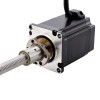 NEMA 23 Motor lineal de tornillo de bola externo 4.0A 76mm Cable de tornillo de pila 2mm(0.07874") - 23E30S4004BAL5-200RS | StepperOnline