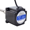 NEMA 34 Motor lineal de tornillo de bola externo 4.5Nm(637.25oz.in) 5.5A 76mm Cable de tornillo de pila 10mm(0.3937)
