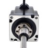 NEMA 34 Motor lineal de tornillo de bola externo 4.5Nm(637.25oz.in) 5.5A 76mm Cable de tornillo de pila 10mm(0.3937)