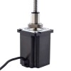 NEMA 34 Motor lineal de tornillo de bola externo 8Nm(1132.90oz.in) 6.0A 114mm Cable de tornillo de pila 10mm(0.3937)