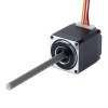 Nema 11 No cautivo Pila de 34mm Cable de 0,75A 2mm(0,07874") Longitud 100mm - 11N13S0754AA4-100RS | StepperOnline