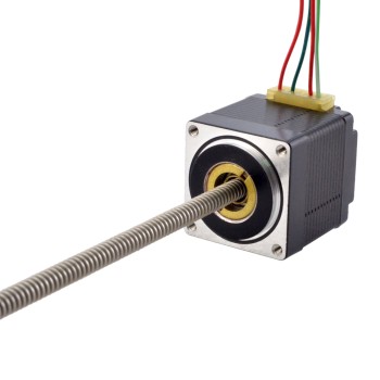 Motor lineal Acme no cautivo NEMA 11 1.0A 32,2mm Cable de tornillo de pila 1,27mm(0,05")