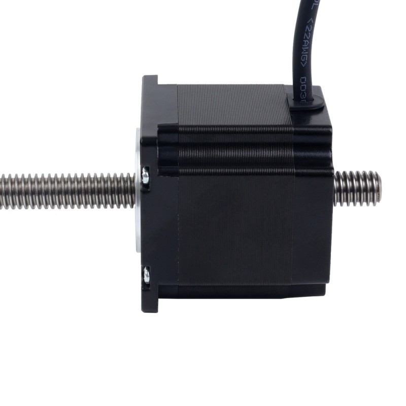 Nema 23 No cautivo Pila de 56mm Cable 2.0A 2mm(0,07874") Longitud 250mm - 23N22S2004AJ4-250RS | StepperOnline