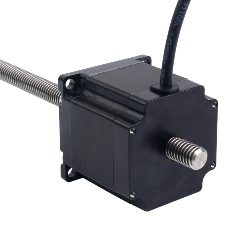 Nema 23 No cautivo Pila de 56mm Cable 2.0A 2mm(0,07874") Longitud 250mm - 23N22S2004AJ4-250RS | StepperOnline