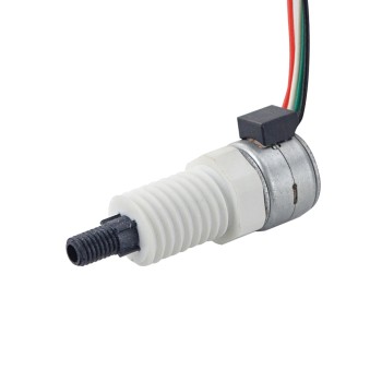 Φ15x11.1mm PM Motor paso a paso lineal cautivo 0.167A Plomo 0.4mm/0.016" Recorrido 12mm