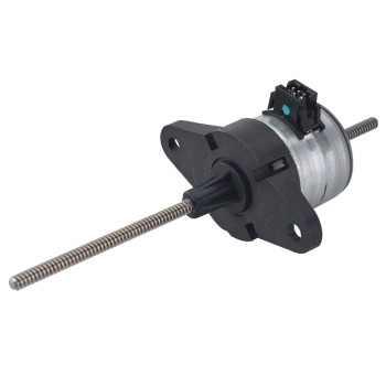 Φ28x30.8mm PM Motor paso a paso lineal no cautivo 0.46A Plomo 1mm/0.039" Longitud 120mm