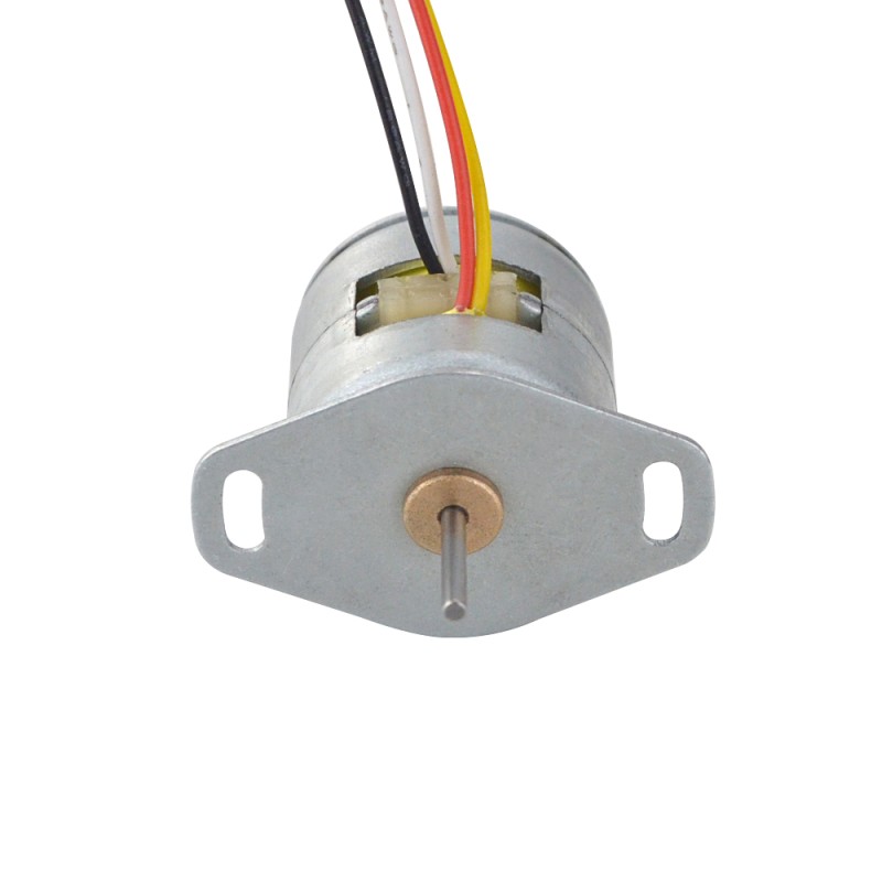 Φ20x18.2mm PM Motor paso a paso 18 grados 5.88mN.m(0.833oz.in) 0.5A 4 cables