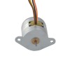 Φ20x18.5mm PM Motor paso a paso 18 grados 12.25mN.m(1.735oz.in) 0.69A 4 cables