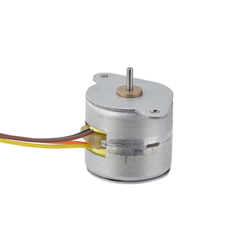 Φ20x18.5mm PM Motor paso a paso 18 grados 12.25mN.m(1.735oz.in) 0.69A 4 cables