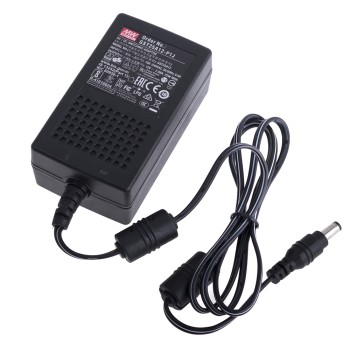 GST25A12-P1J MEANWELL 25W 12VDC 2.08A 115/230VACAC-DCAdaptador industrialVerde confiable