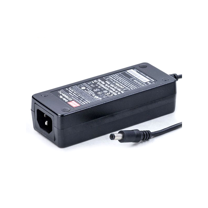 GST40A09-P1J MEANWELL 40W 9VDC 4.45A 115/230VACAC-DCAdaptador industrialVerde confiable