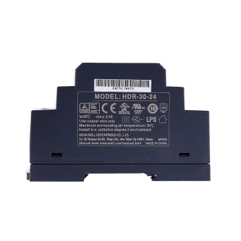 36W 24VDC 1.5A 115/230VAC Fuente de Alimentación de riel DIN con forma escalonada ultradelgada