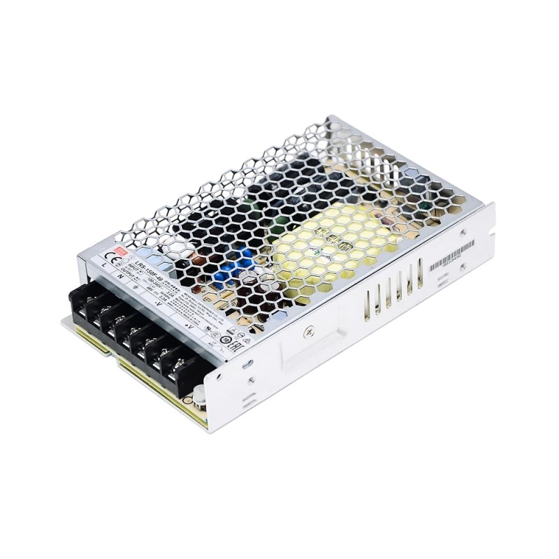 LRS-150F-48 MEANWELL 158.4W 48VDC 3.3A 115/230VAC Fuente deAlimentación conmutada cerrada