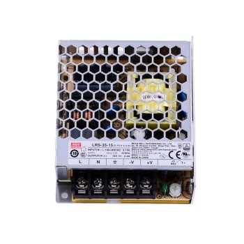 CN en oferta - LRS-35-15 MEANWELL 36W 15VDC 2.4A 115/230VAC Fuente de Alimentación conmutada cerrada