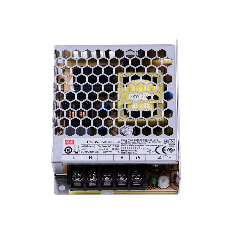 LRS-35-36 MEANWELL 36W 36VDC 1A 115/230VAC Fuente deAlimentación conmutada cerrada