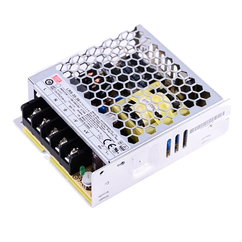 LRS-35-36 MEANWELL 36W 36VDC 1A 115/230VAC Fuente deAlimentación conmutada cerrada