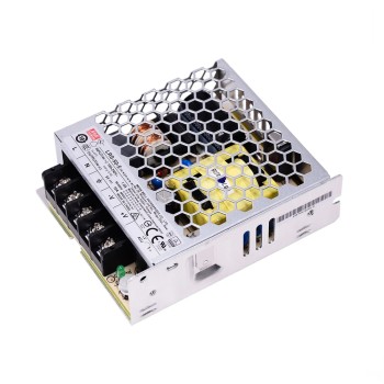 LRS-50-5 MEANWELL 50W 5VDC 10A 115/230VAC Fuente de Alimentación conmutada cerrada