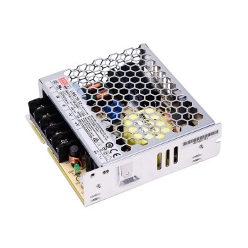 LRS-75-12 MEANWELL 75W 12VDC 6A 115/230VAC Fuente de Alimentación conmutada cerrada