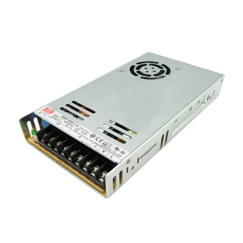 RSP-320-7.5 MEANWELL 300W 7.5VDC 40A 115/230VAC Salida única con función PFC