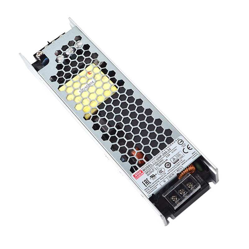 UHP-200-24  201.6W 24VDC 8.4A 115/230VAC Tipo delgado con fuente deAlimentación conmutada PFC