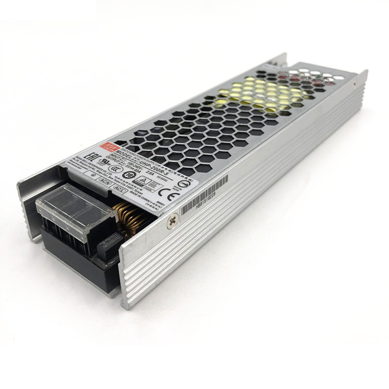 UHP-200R-5 MEANWELL 200W 5VDC 40A 115/230VAC Tipo delgado con fuente deAlimentación conmutada PFC