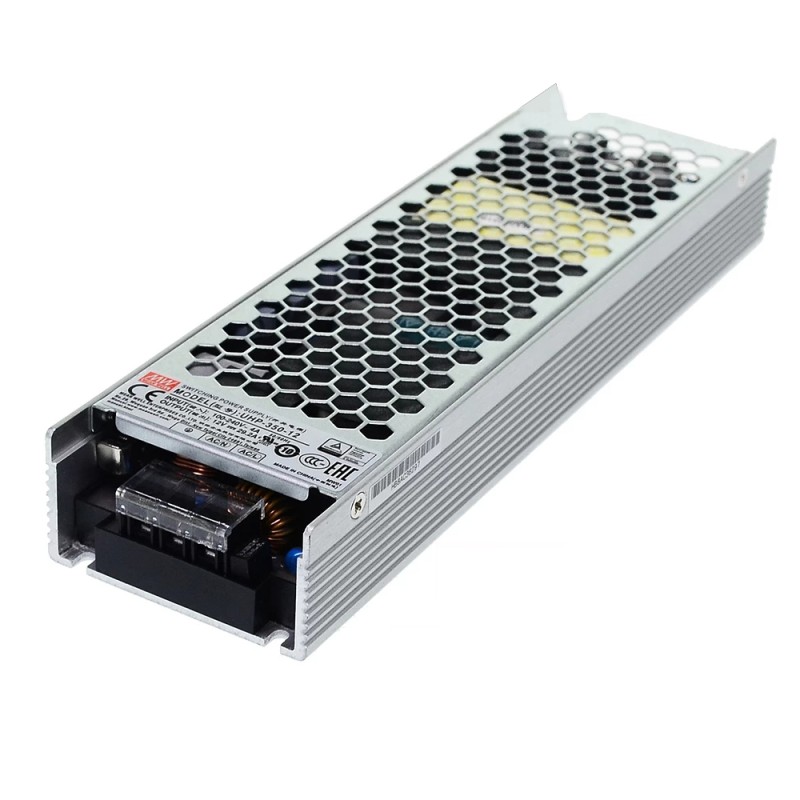 UHP-350-12  350.4W 12VDC 29.2A 115/230VAC Tipo delgado con fuente deAlimentación conmutada PFC
