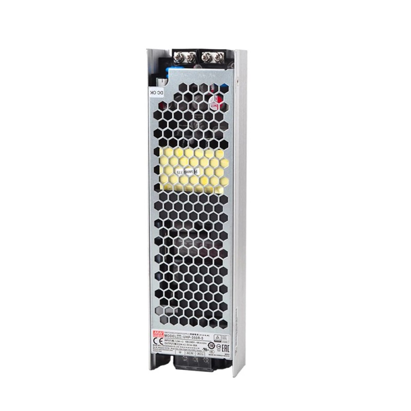 UHP-350R-5 MEANWELL 300W 5VDC 60A 115/230VAC Tipo delgado con fuente deAlimentación conmutada PFC