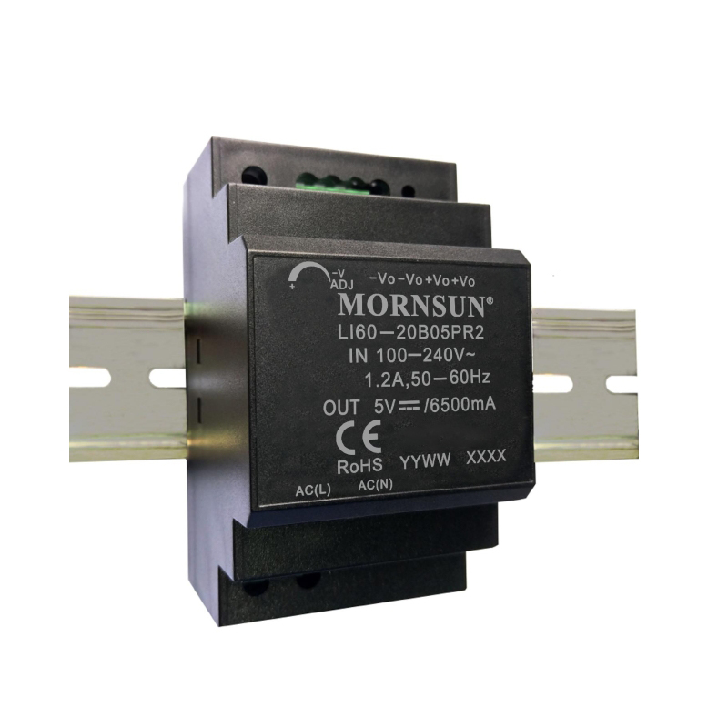 60W 15V 4.0A 85-264VAC/120-370VDC Carril DIN Fuente de alimentación conmutada