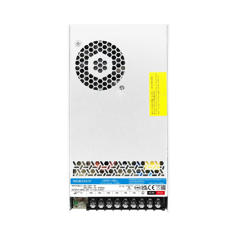 350W 24V 14.6A 90-132VAC/180-264VAC/240-370VDC Fuente de alimentación conmutada