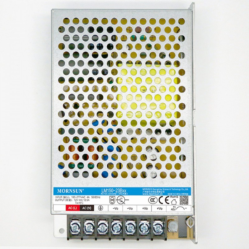 150W 55V 2.73A 85-305VAC/120-430VDC Fuente de alimentación conmutada