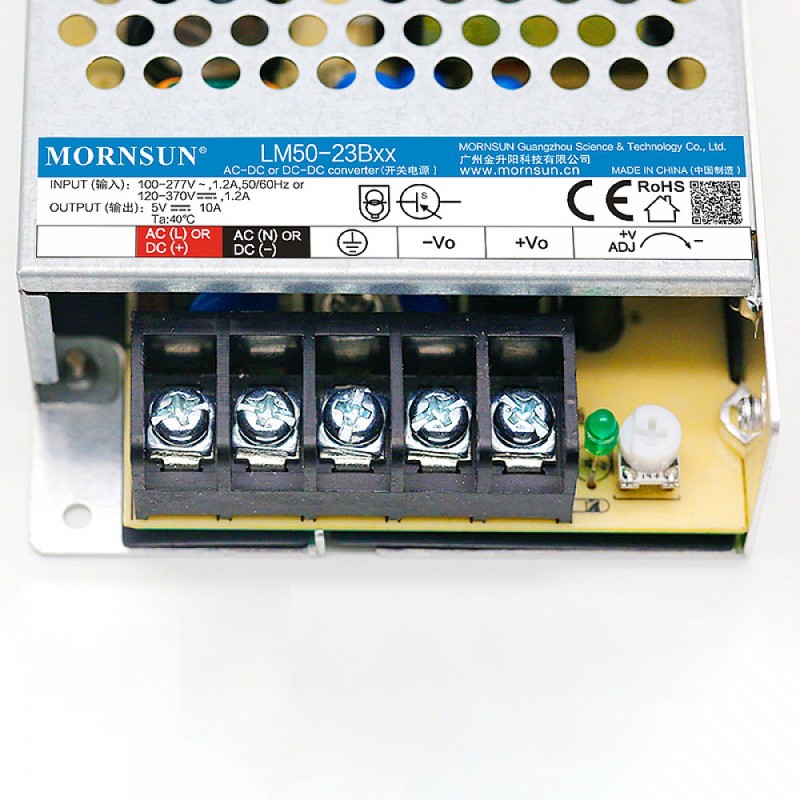 50W 36V 1.45A 85-305VAC/120-430VDC Fuente de alimentación conmutada