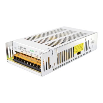 201W  12V 16.5A 115/230V Fuente de Alimentación conmutada Kits de enrutador CNC de Motor paso a paso