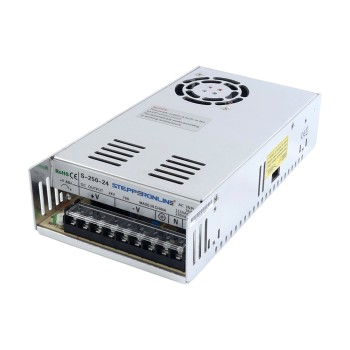 250W 24V 10A 115/230V Fuente de Alimentación conmutada Kits de enrutador CNC de Motor paso a paso 250W 24V 10A 115/230V Fuente de Alimentación conmutada Kits de enrutador CNC de Motor paso a paso