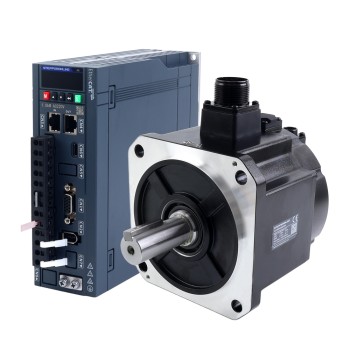 Kit de servomotor AC A6H Serie 850W EtherCAT 1500rpm 5,39Nm con freno codificador absoluto 17 bits IP67