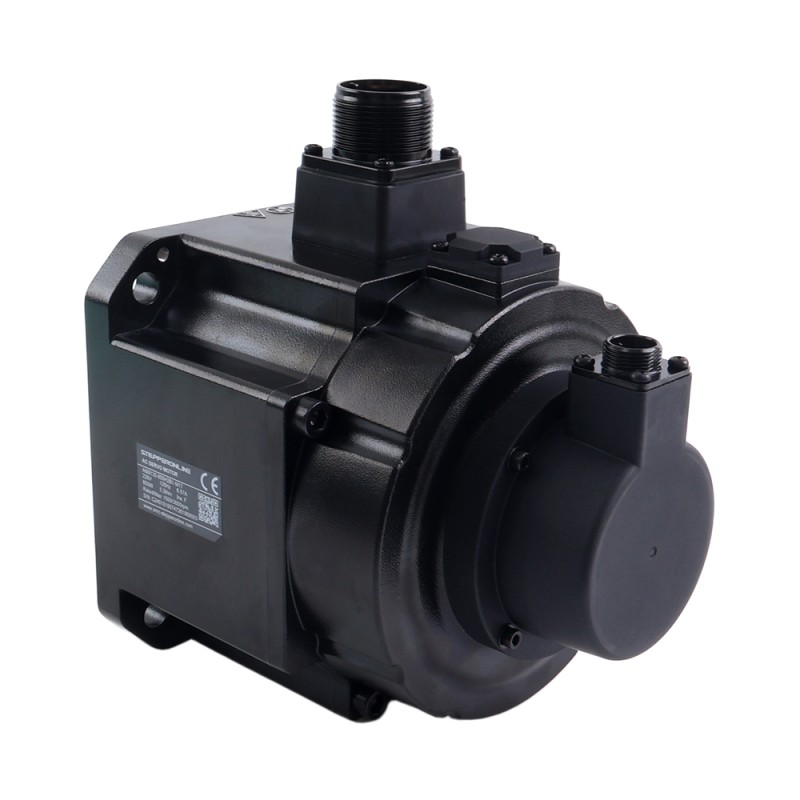 Kit de servomotor AC A6H Serie 850W EtherCAT 1500rpm 5,39Nm con freno codificador absoluto 17 bits IP67 - A6H-EC850H2B1-M17 | StepperOnline