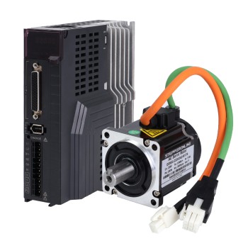 Kit de servomotor de CA de 200W  serie E6 3000rpm 0,64Nm Codificador de 17bits IP65