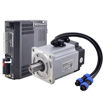 Kit de servomotor de CA de 750W  serie T6, 3000rpm, 2,39Nm con freno, codificador de 17bits, IP65