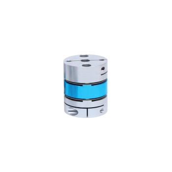 8mm - 22mm Taladro opcional Acoplamiento flexible de doble disco 44x49mm Acoplamiento de eje