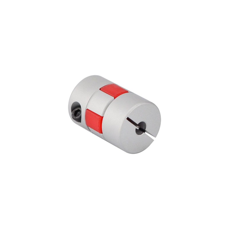 Mandíbula flexible de 5mm - 6,35mm que acopla el acoplador del eje del motor del de 20x30 mm