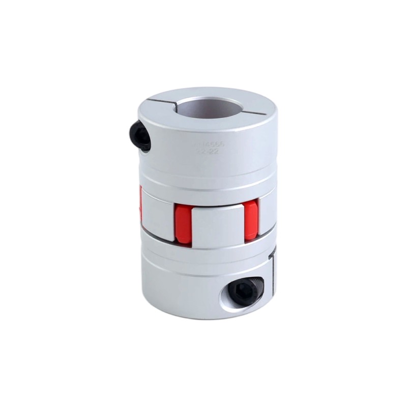 Acoplamiento flexible de mordaza 22mm - 22mm 45x66mm para eje de motor paso a paso CNC - MH4566-22-22 | StepperOnline