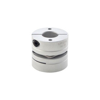 Acoplador de eje de motor de 32x29mm de acoplamiento de disco único flexible de 14mm - 15 mm