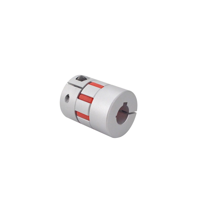 Acoplamiento de mordaza flexible de 12mm - 14mm Acoplador de eje de llave de motor de 30x40 mm