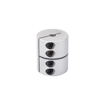 Acoplamiento rígido de 8mm - 8mm Acoplador de eje de motor paso a paso CNC de 25x30 mm
