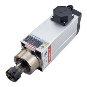 Motor de eje CNC refrigerado por aire 380V 3.5KW 18000RPM 300Hz ER25