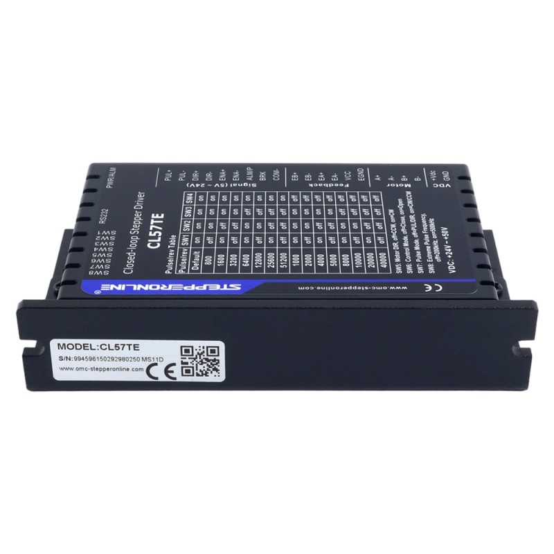 Controlador de Motor Paso a Paso en Bucle Cerrado Serie TE 0,5-7,0A 24-50VDC para Motores Paso a Paso Nema 17, 23, 24 - CL57TE | StepperOnline